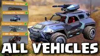 ALL MY VEHICLE SKINS in COD Mobile Battle Royale
