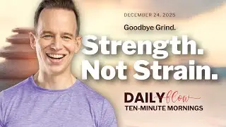 Strong Without Strain | Calm Balance Yoga for Strength & Control (10 Minutes)