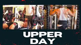 Intense Upper Day Workout for aesthetics