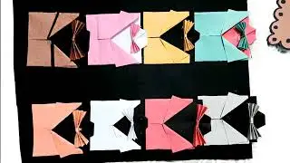 Amazing Paper Folding: The Letter K Creation!