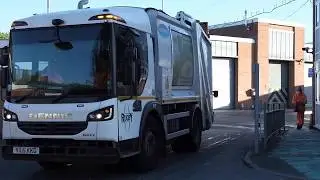 Behind the scenes at Rugby Borough Council's depot as bin crews start their rounds.
