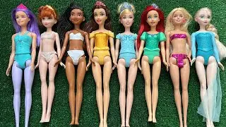 Which Disney Princess Are You ~Doll Review Collection DIY Miniature Ideas for Barbie DIY ASMR Video