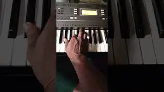 composing my new song in the key of C minor