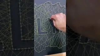 String art logo by me