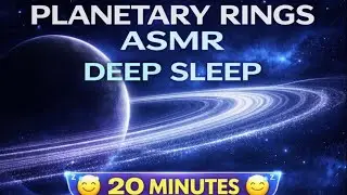 🌌PLANETARY RINGS ASMR: Gentle Orbiting Sounds for Deep Sleep & Universal Serenity