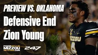 Mizzou Football Media Day: Zion Young