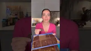 We can&rsquo;t stop making these NO BAKE Brownie Bars #shorts #vegan #glutenfree