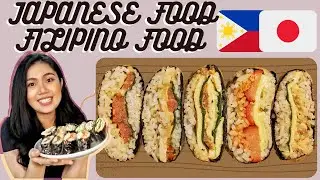 FILIPINO JAPANESE FUSION | Cooking Onigirazu