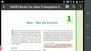 Geography Ch-1 India-Size and Location (Part -2)