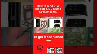 how to read rfa module from lock 50