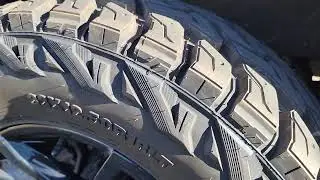 predator new mutant  xr-t. 33x12.5 18 on a stock trailboss