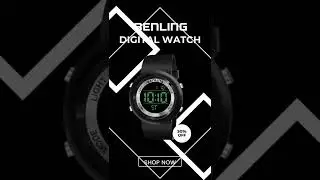 Multifunctional Digital Watches for Men .#short #trend #benling
