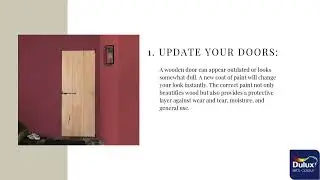 Choose the Perfect Wooden Door Colour for Your Home