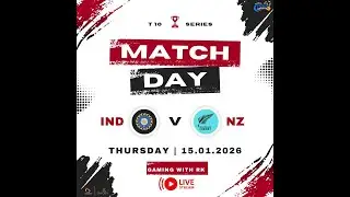 T10 Series 1st Match India vs Newzealand Wcc3 Game Play Live