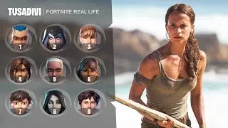 ADIVINA LA SKIN DE FORTNITE EN LA VIDA REAL - FORTNITE CHALLENGE | tusadivi