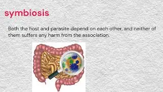 host-parasite relationship/ symbiosis/ commensalism/ parasitism