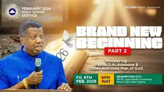 RCCG FEBRUARY 2026 HOLY GHOST SERVICE
