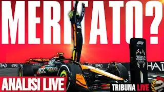 🔴NORRIS VINCE MERITATAMENTE?🔥MEGA DISCUSSIONE FINALE LIVE
