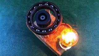 Flywheel Using Free Energy Generator , Self Running Device Homemade Invention
