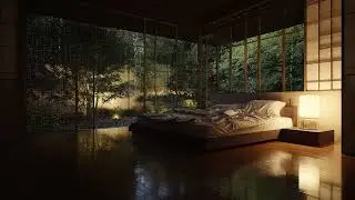 Rainy Night Meditation Music 🌧️ Calm Piano & Rain Sounds for Deep Relaxation