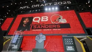 ***BREAKING NEWS*** Cleveland Browns draft QB Shadeur Sanders