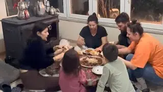 BAHÇEDEN EN DOĞAL SEBZELERLE AKŞAM YEMEĞİ‼️ CİĞER TARİFİ‼️