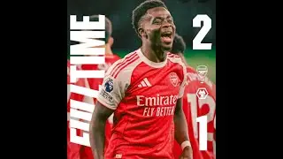Late Chaos at the Emirates! Arsenal Survive Wolves Scare:  2 OGs, 1 Crazy Finish, Arsenal 2–1 Wolves