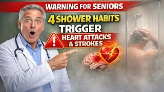 4 Shower Habits After 60 That Can Trigger Heart Attacks & Strokes