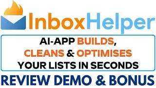 InboxHelper Review Demo Bonus   Email List Cleaning & Optimization App