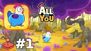 Apple Arcade - All of You: Intro - A crazy puzzle adventure Gameplay Walkthrough iOS