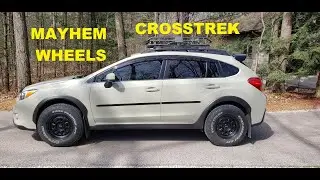 Mayhem Wheels on a Crosstrek