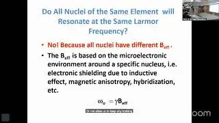 Modern Nuclear Magnetic Resonance Spectroscopy (NMR)
