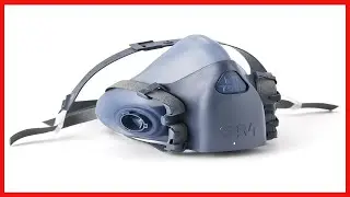3M Reusable Respirator, Half Face Piece 7502, Use with Bayonet CartridgesFilters Not Included