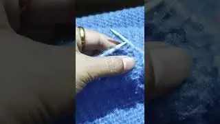 दो सिलाई का आसान डिज़ाइन/reversible design for muffler💕#trending #new #knitting #youtubeshorts