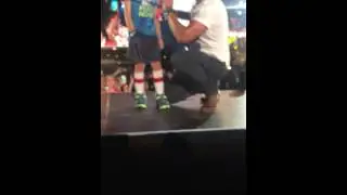 Connor and Luke Bryan in Cincinnati ohio