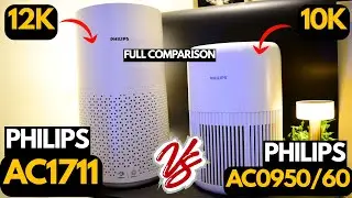 Philips AC1711 vs Philips AC0950/60 WiFi Air Purifier - Hindi | Which One Should You Buy? Under 12k!