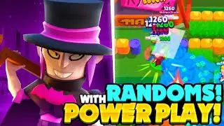 POWER PLAY TOP GLOBAL PLAYING MORTIS IN BRAWL BALL WITH RANDOMS