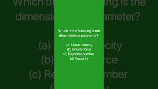 Hydrolics Fluid mechanics most important MCQ l SSCJE l #sbtebihar #sscje #rrbje #mcq #shorts