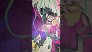 Spamton Neo part 1/2 #deltarune #spamtonneo #alcoholmarkers #art
