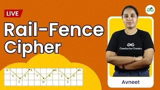 Rail-Fence Cipher | Cryptography | GeeksforGeeks School