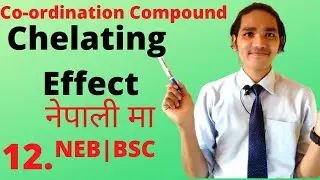 Chelate and chelating ligands In coordination chemistry | Polydentate | EDTA |DMG | In Nepali - 12