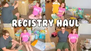 Opening my Baby Shower Gifts 🍼💙🎁 Registry Haul | Baby Gift Ideas | Everything you *Need* for a Baby