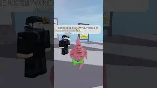 Big Guy Pants OK!!! #fyp #roblox #funny #spongebob #shorts