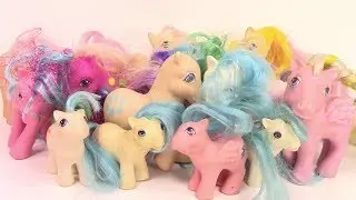 Vintage My Little Pony Mail Unboxing Video - Dirty Bait Pony Lot