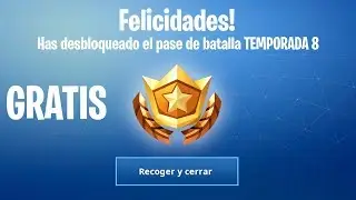 Como DESBLOQUEAR pase de batalla GRATIS de la temporada 8 de FORTNITE