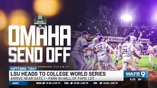 LSU fans invited to send team off to Omaha