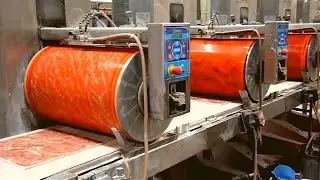 Process Of Making Designer Tiles Inside Factory