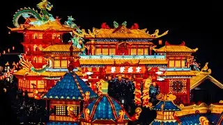 Dinosaur Lantern Festival returns to Zigong