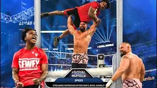iShowSpeed In WWE Royal Rumble 2025 & Bron Breakker Speed Spears To IShow Speed @IShowSpeed