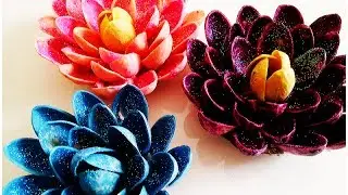 How to Make Flower Pistachio Shells (Pista Shells)